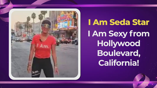 I Am Sexy -Feel it and Move with it ! From Hollywood Boulevard Street Los Angeles California USA